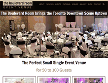 Tablet Screenshot of boulevardroom.com